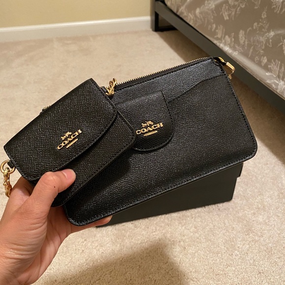 🎀 Coach Poppy Crossbody In Colorblock